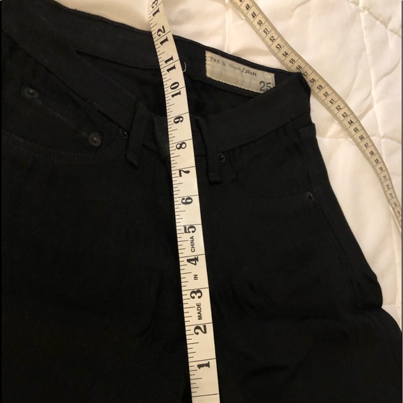 RAG & BONE skinny jeans worn once w stretch ( these make your butt look 👍 - Picture 5 of 14